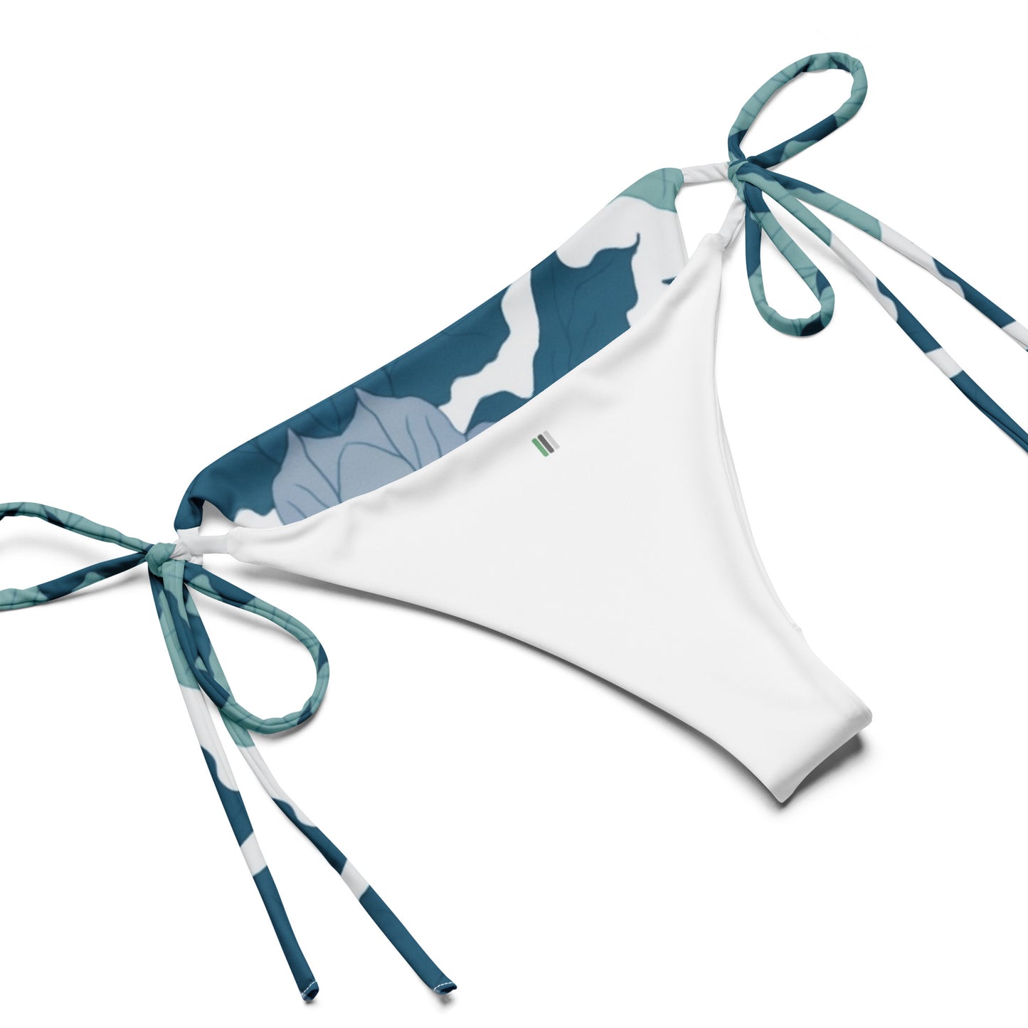 Floral string bikini