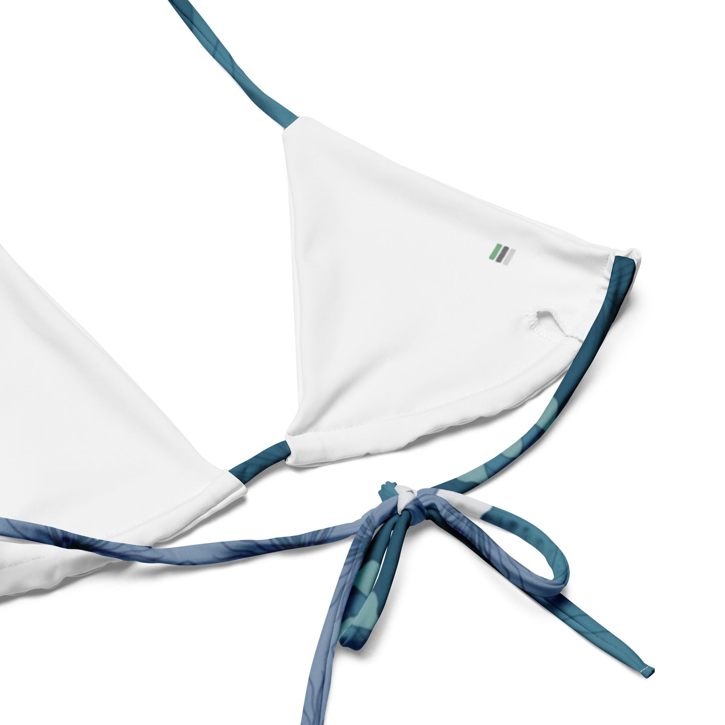 Floral string bikini