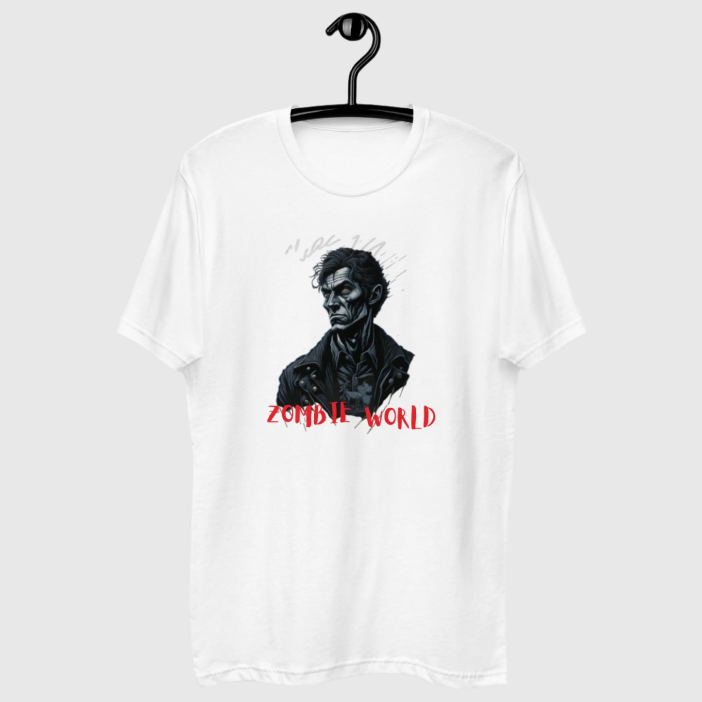 Stylish Zombie White T-shirt Men Clothing