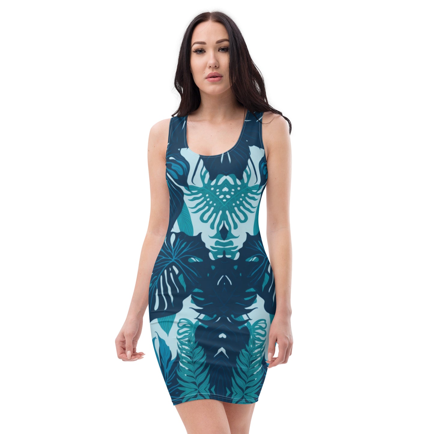 Tropical Bodycon dress