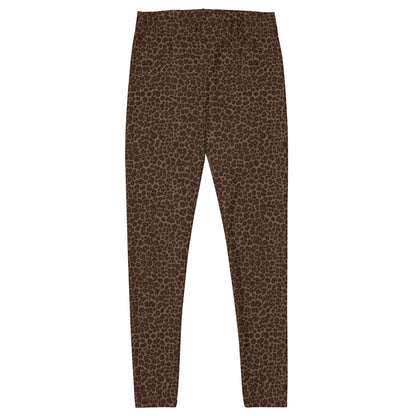 Dark brown leopard Leggings