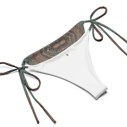 Boho chic string bikini