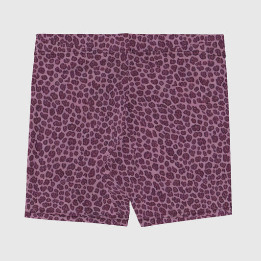 Pink leopard pattern Shorts