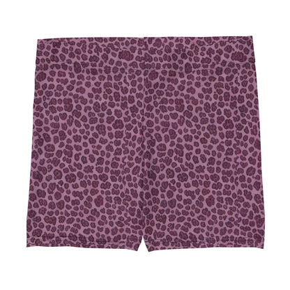 Pink leopard pattern Shorts