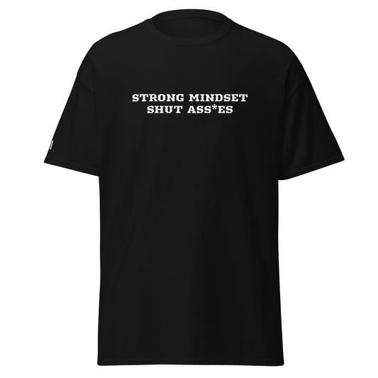 Motivational black T-Shirt men's Fashion