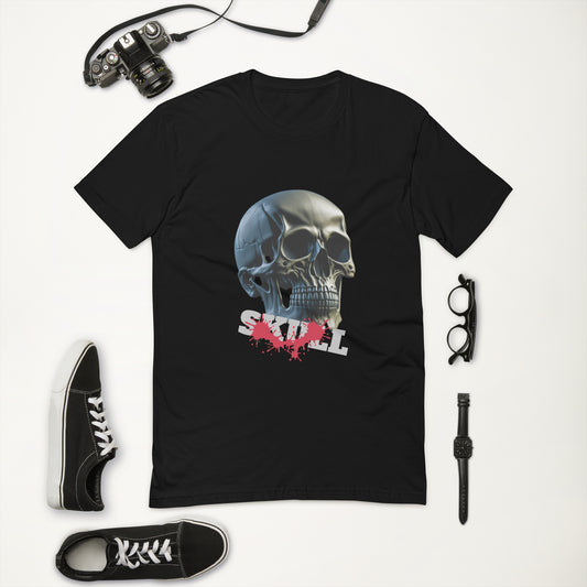 Stylish Black Skull T-shirt Men Clothing