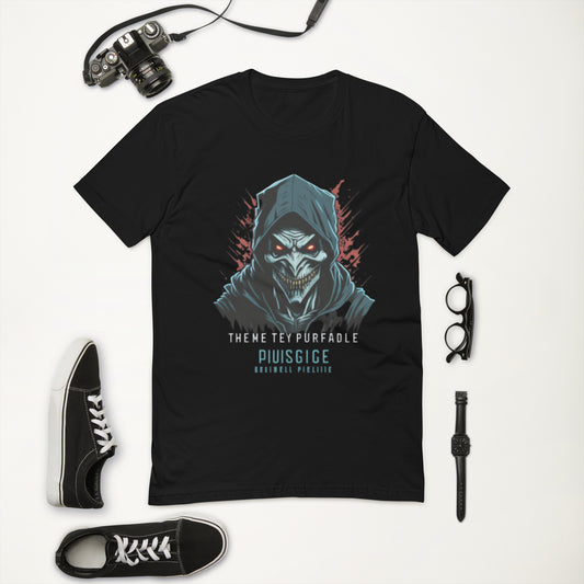 Stylish Black Zombie T-shirt Clothing Men