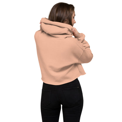 Casual Butterfly Crop Hoodie